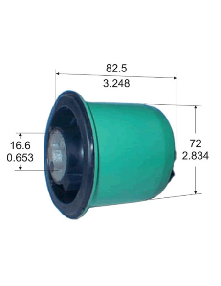 BUJE DE SUSPENSION TRASERO