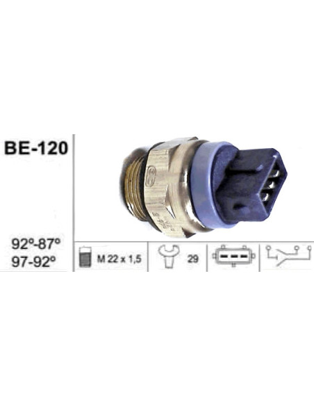 BULBO DE ELECTROVENTILADOR