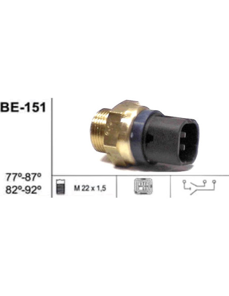 BULBO DE ELECTROVENTILADOR