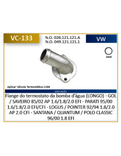 CONECTOR DE AGUA (VARIOS)