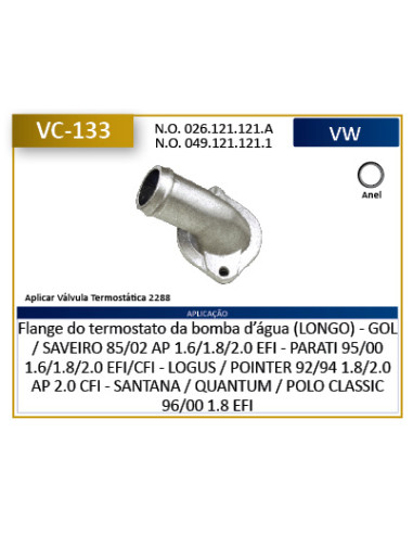 CONECTOR DE AGUA (VARIOS)