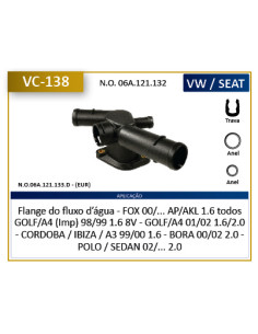 CONECTOR DE AGUA (VARIOS)