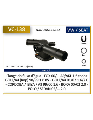 CONECTOR DE AGUA (VARIOS)