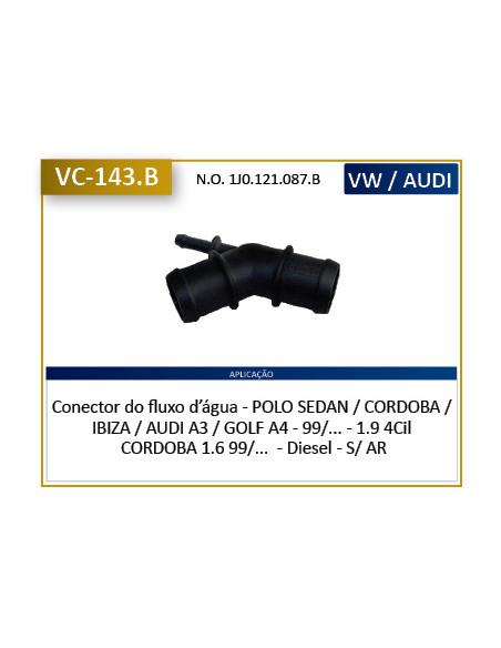 CONECTOR DE AGUA (VARIOS)