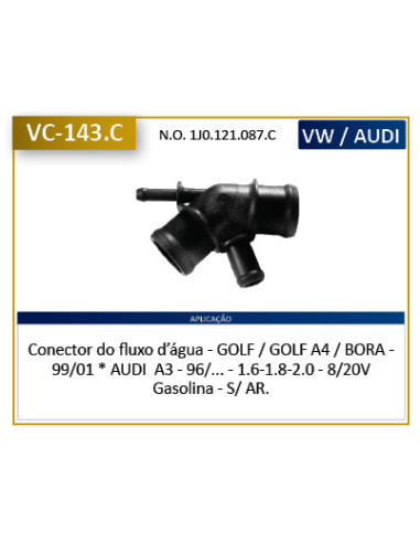 CONECTOR DE AGUA (VARIOS)