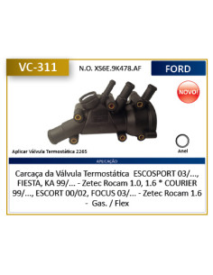 CONECTOR DE AGUA (VARIOS)