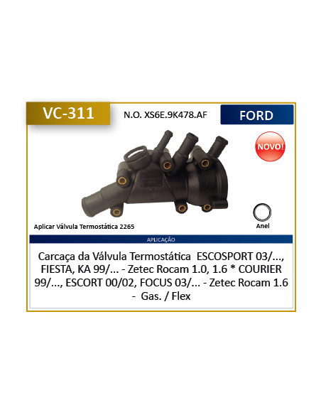 CONECTOR DE AGUA (VARIOS)