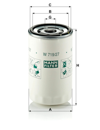 FILTRO DE ACEITE DE MOTOR