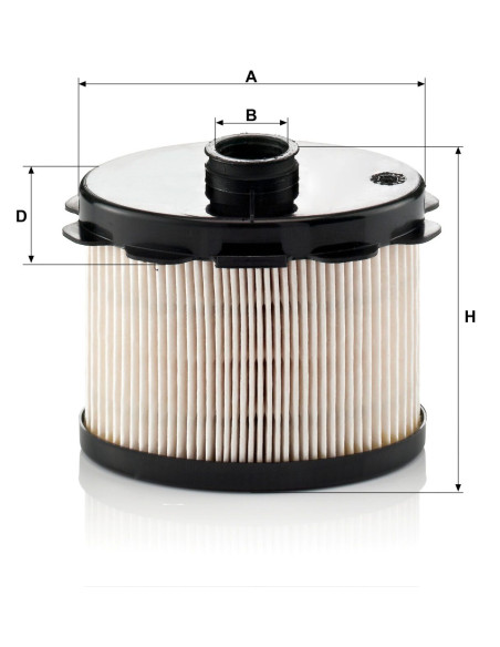 FILTRO COMB.APL.PEUGEOT 206 XRD 1.9