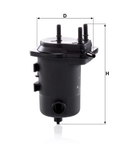 FILTRO DE COMBUSTIBLE (DIESEL) 2