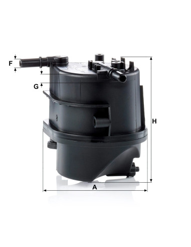 FILTRO DE COMBUSTIBLE (DIESEL)