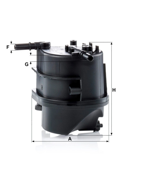 FILTRO DE COMBUSTIBLE (DIESEL)