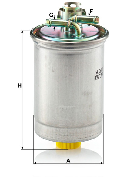 FILTRO DE COMBUSTIBLE (DIESEL)