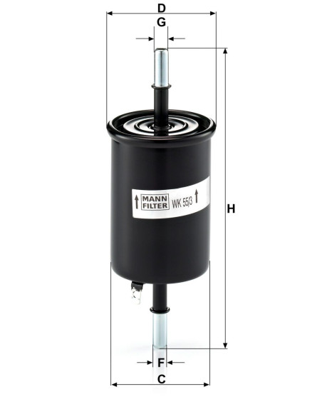 FILTRO INY.APL.CHEV.AVEO 1,6 16V 08/ -