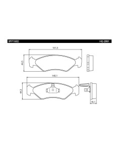 DELANTERA - (TEVES)- PISTON DE 48 MM