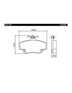 APLICABLE A STEPWAY- DELANTERAS - CON SENSOR CABLE DE 215 MM
