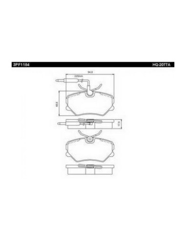 DELANTERAS - SISTEMA GIRLING - CON SENSOR