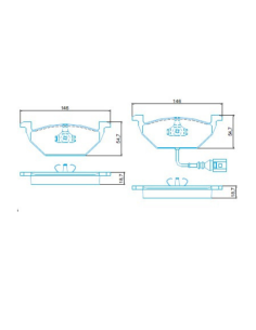 DELANTERAS - CON SENSOR