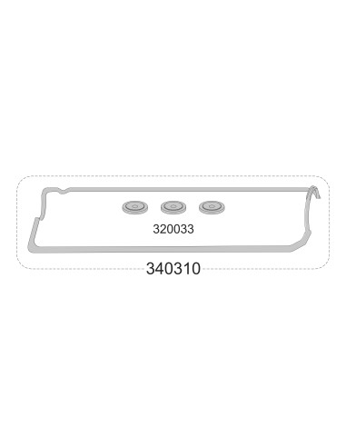 CONJUNTO JTA.TAPA VALVULAS FORD