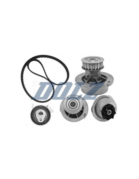 KIT DOLZ TENSOR+CORREA+BOMBA CHEVROLET