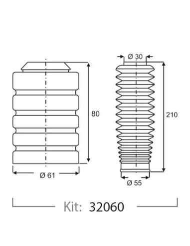 FD KIT SUSP.DEL. MONDEO