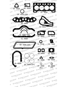 KIT DE JUNTAS DE MOTOR (COMPLETO)