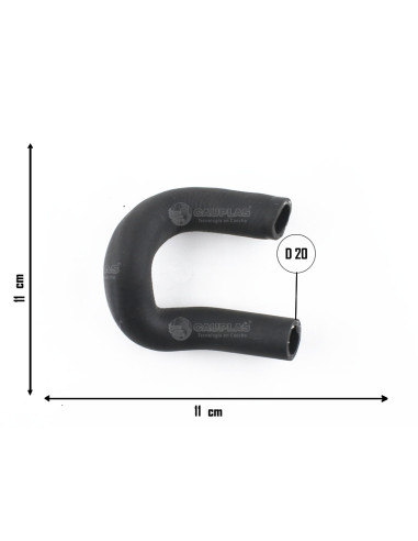 CAÑO CALEFACTOR ENTRADA VW FOX 1.6
