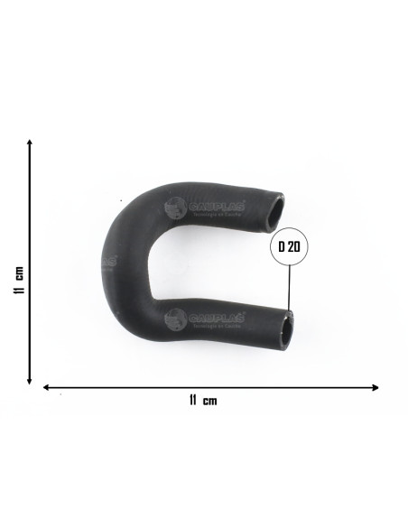 CAÑO CALEFACTOR ENTRADA VW FOX 1.6