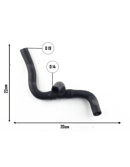 CAÑO CALEFACTOR ENTRADA VW CROSSFOX 1.6