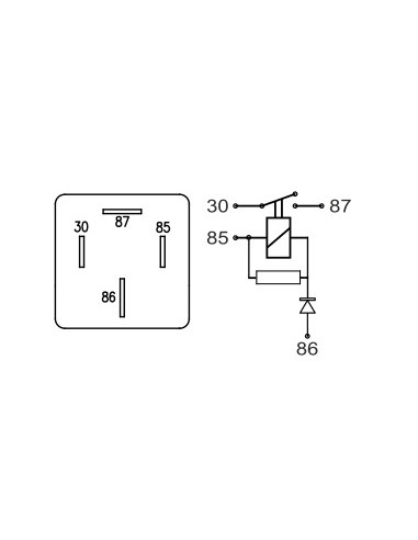 MINIRELAY APL.VW POINTER LUCES,EV