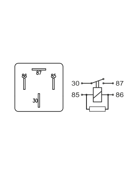MINIRELAY APL.VW GOL-95,SAVEIRO BO
