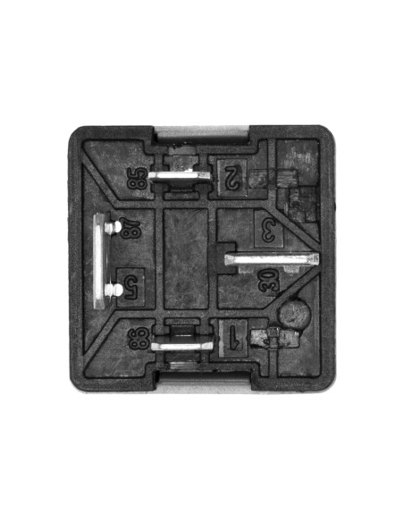 MINI RELAY INTERRUPTOR SIMPLE CON RESISTENCIA VW POLO 12V 4 TERM 70A