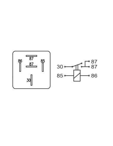 MINIRELAY APL.CHEV.MONZA A/A