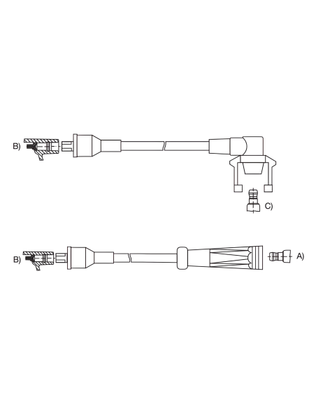 CABLE BUJIA APL.RENAULT 9,19 RNI97