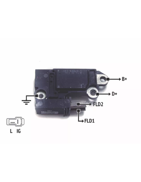 REGULADOR 12V CHERY QQ FACE