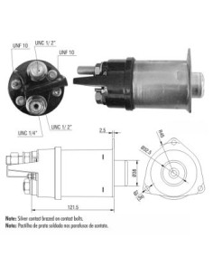 SOLENOIDE DE ARRANQUE CATERPILLAR