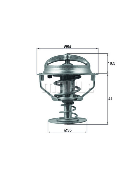 TERMOSTATO MAHLE TX 236 82D