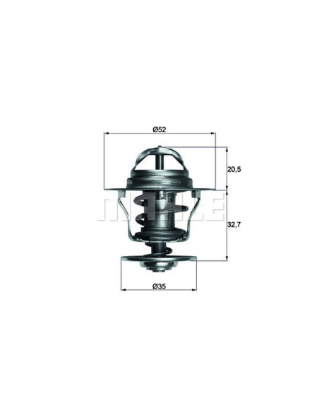 TERMOSTATO MAHLE  TX 12 88D