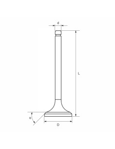 Valvula Adm. Sonic 1.6cc 16v - 2012 /2016 2