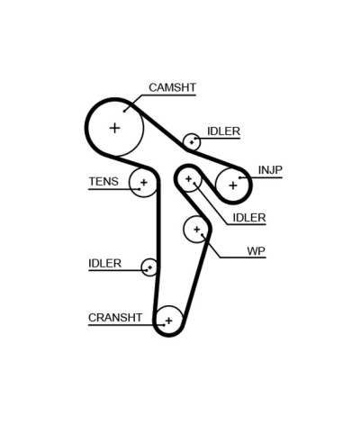 KIT DIST.K70160X25XS-A