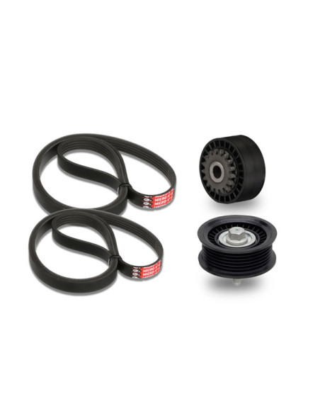 KIT DE CORREA POLIV DE ACCESORIOS K3PK750-4-E