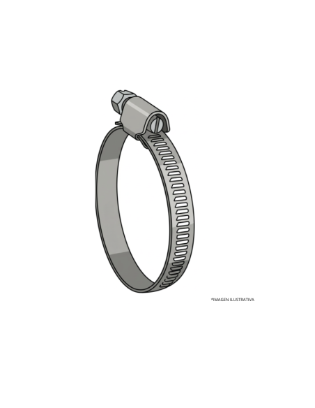 ABRAZADERA RANGO 08-10 9MM TORNILLO TUERCA