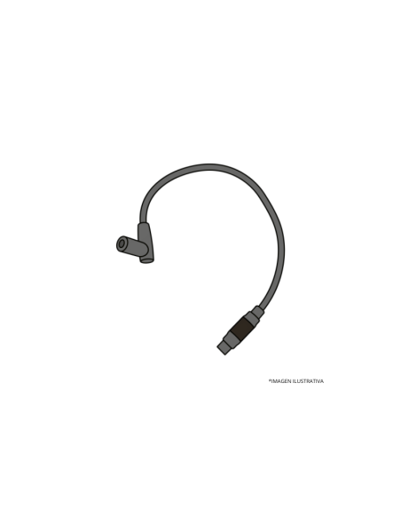 CABLE BUJIA APL.FIAT 128 S/E COMPETICION (X PED)