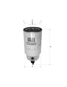 FILTRO DE COMBUSTIBLE (DIESEL)